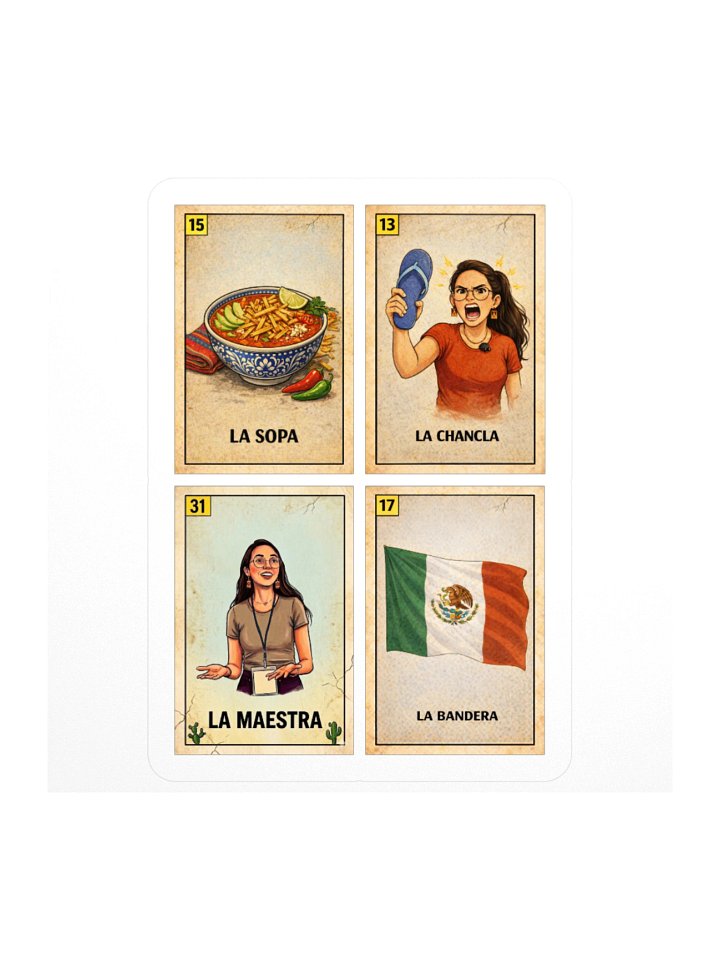 The Mexican Lotería Collection Sticker product image (2)