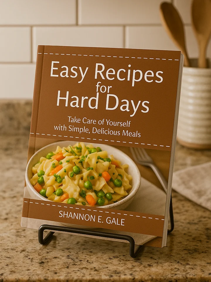 Easy Recipe for Hard Days Paperback SIGNED BY THE AUTHOR product image (2)