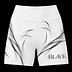BLAVK VEIL HIGH-WAIST SHORTS