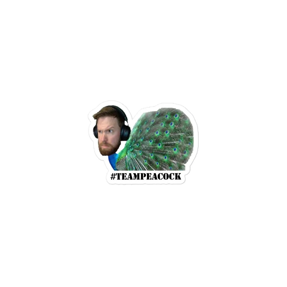 #TeamPeacock Magnet product image (1)