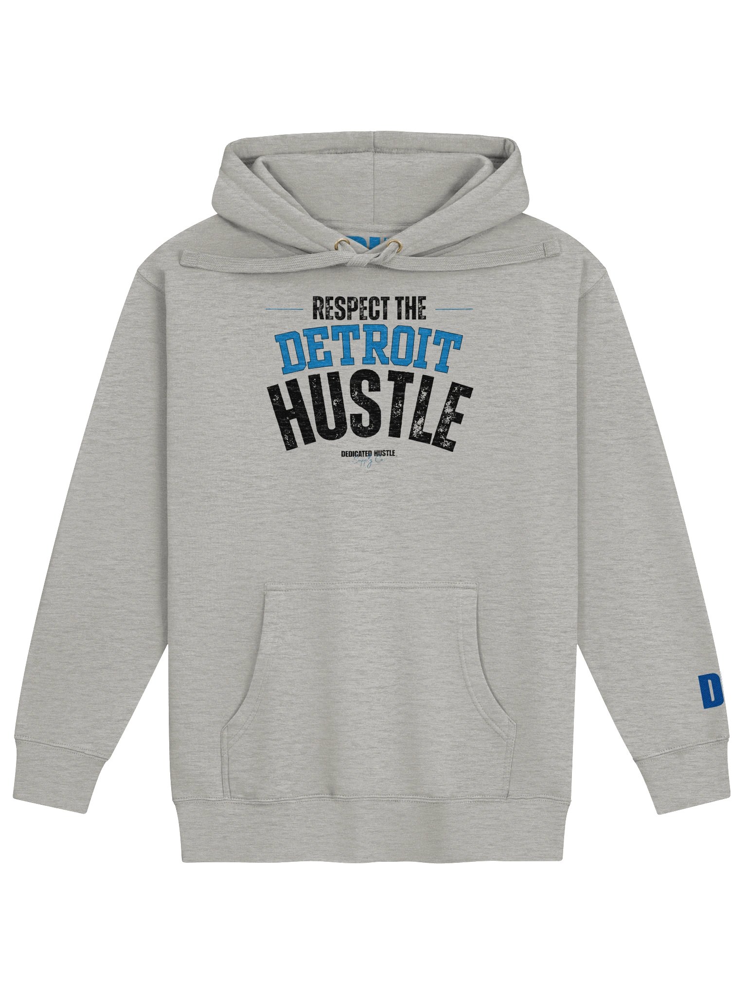 Respect The Detroit Hustle - Varsity Edition Hoodie | Light Colorways product image (2)