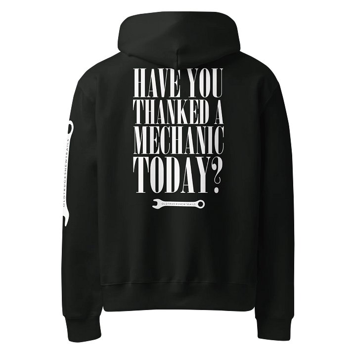 Thank a Mechanic Hoodie product image (1)