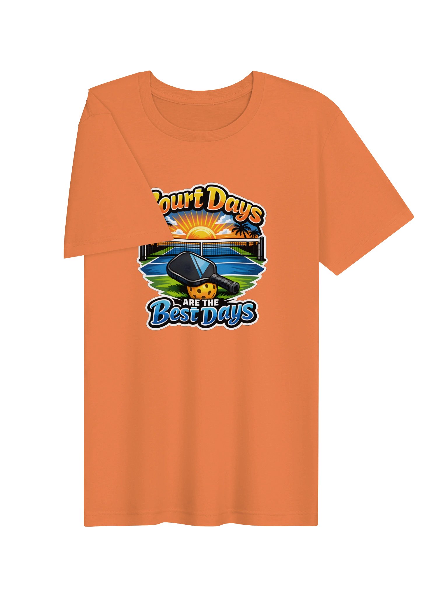 Court Days Pickleball Sunset Tee product image (9)