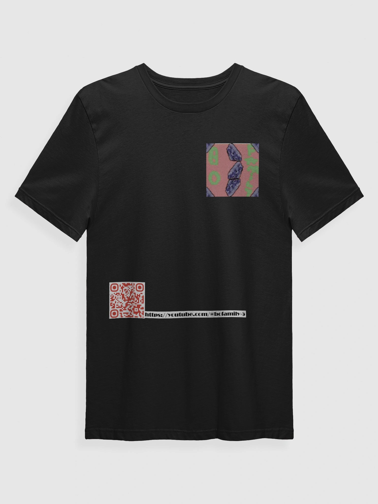 QR Code Bo Family T-Shirt product image (1)