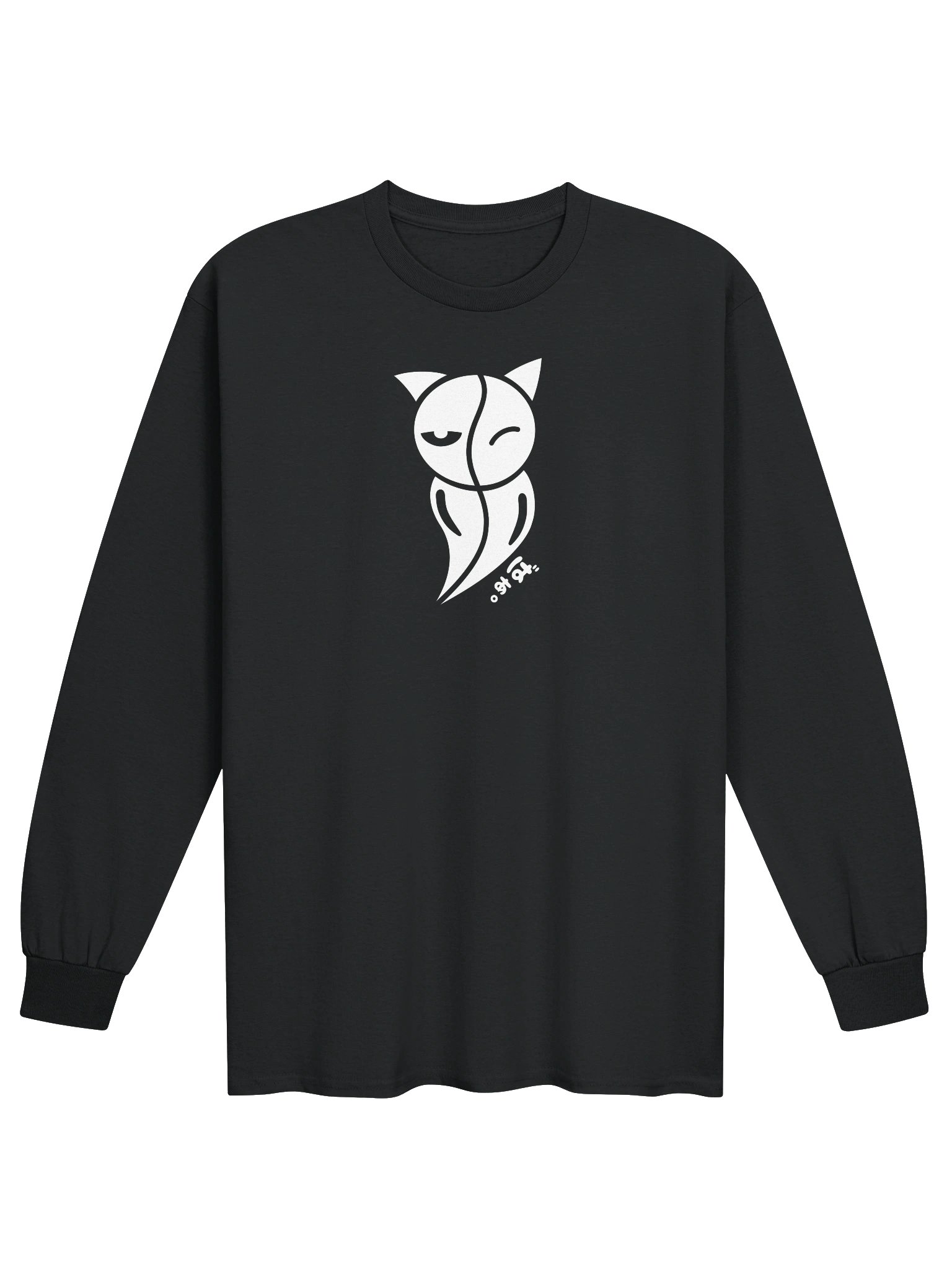 Post-modern Cat Ghost 2 - Unisex Adult Long Sleeve T-shirt product image (1)