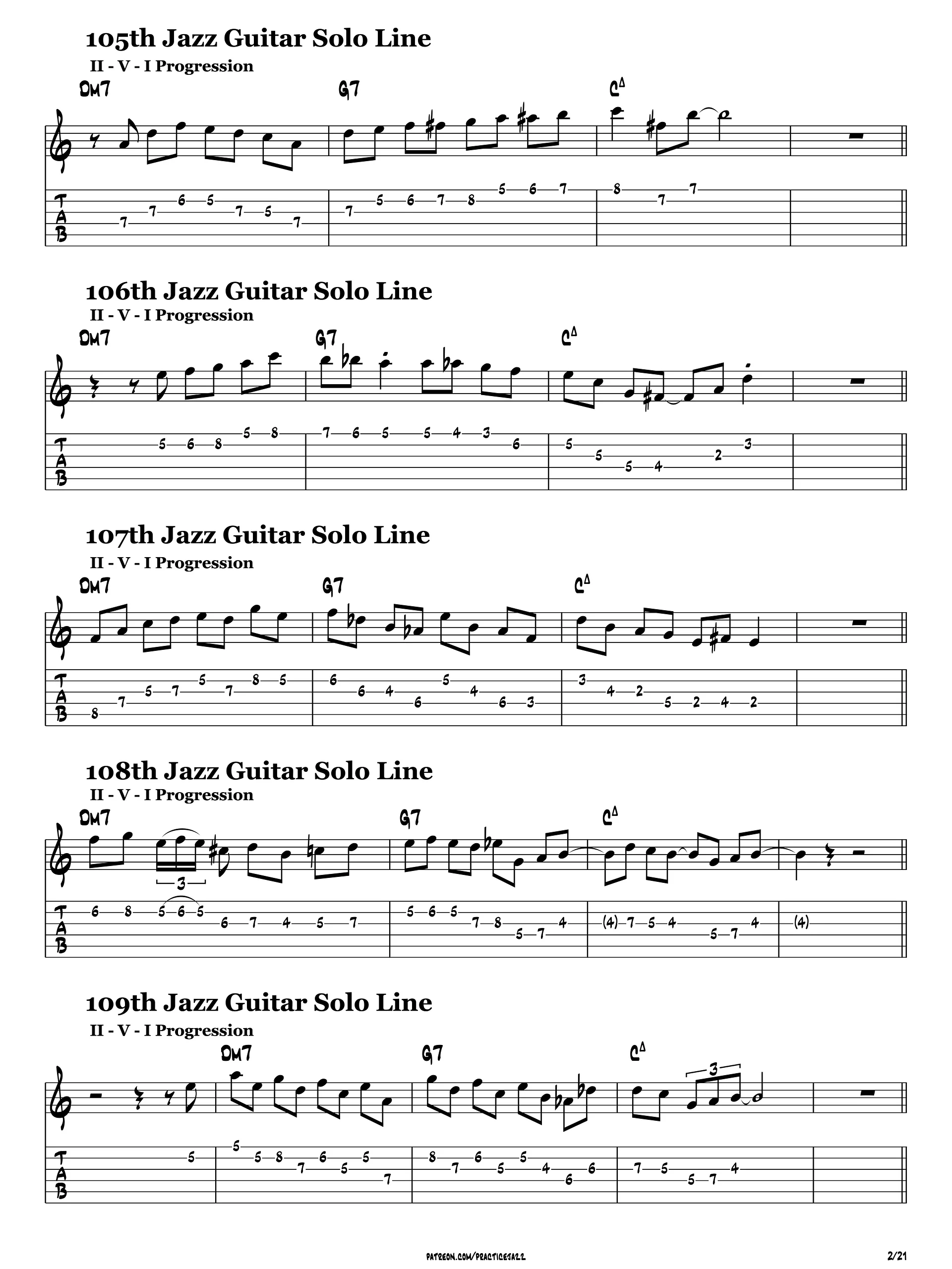 1,000 Jazz Guitar Licks: Volume 2 (Licks 101-200) product image (2)