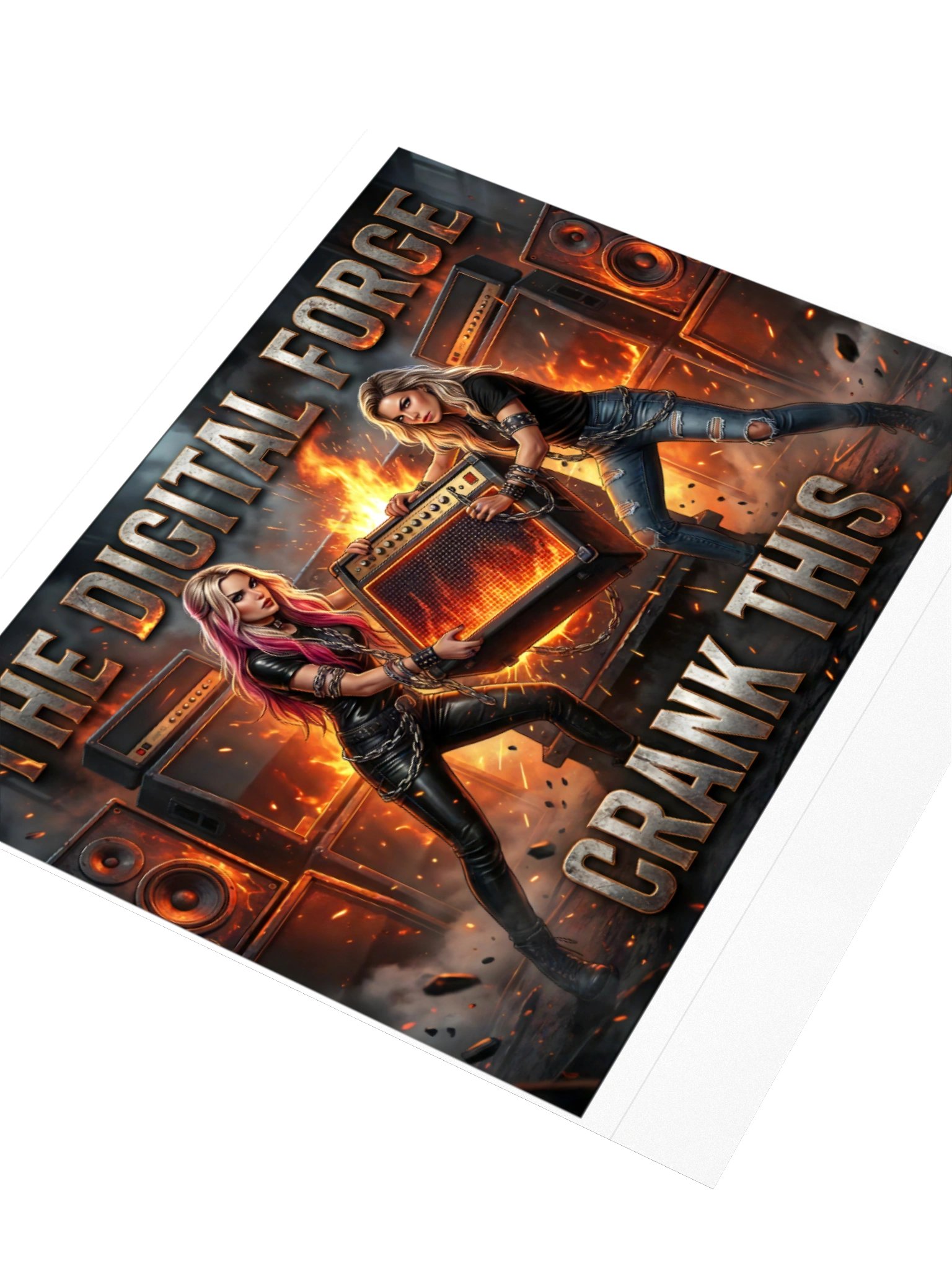 Crank This - Dual Presenters Sticker product image (3)