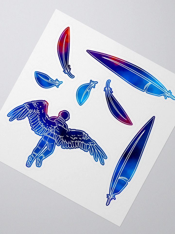 Cosmic Icarus Stickers product image (2)