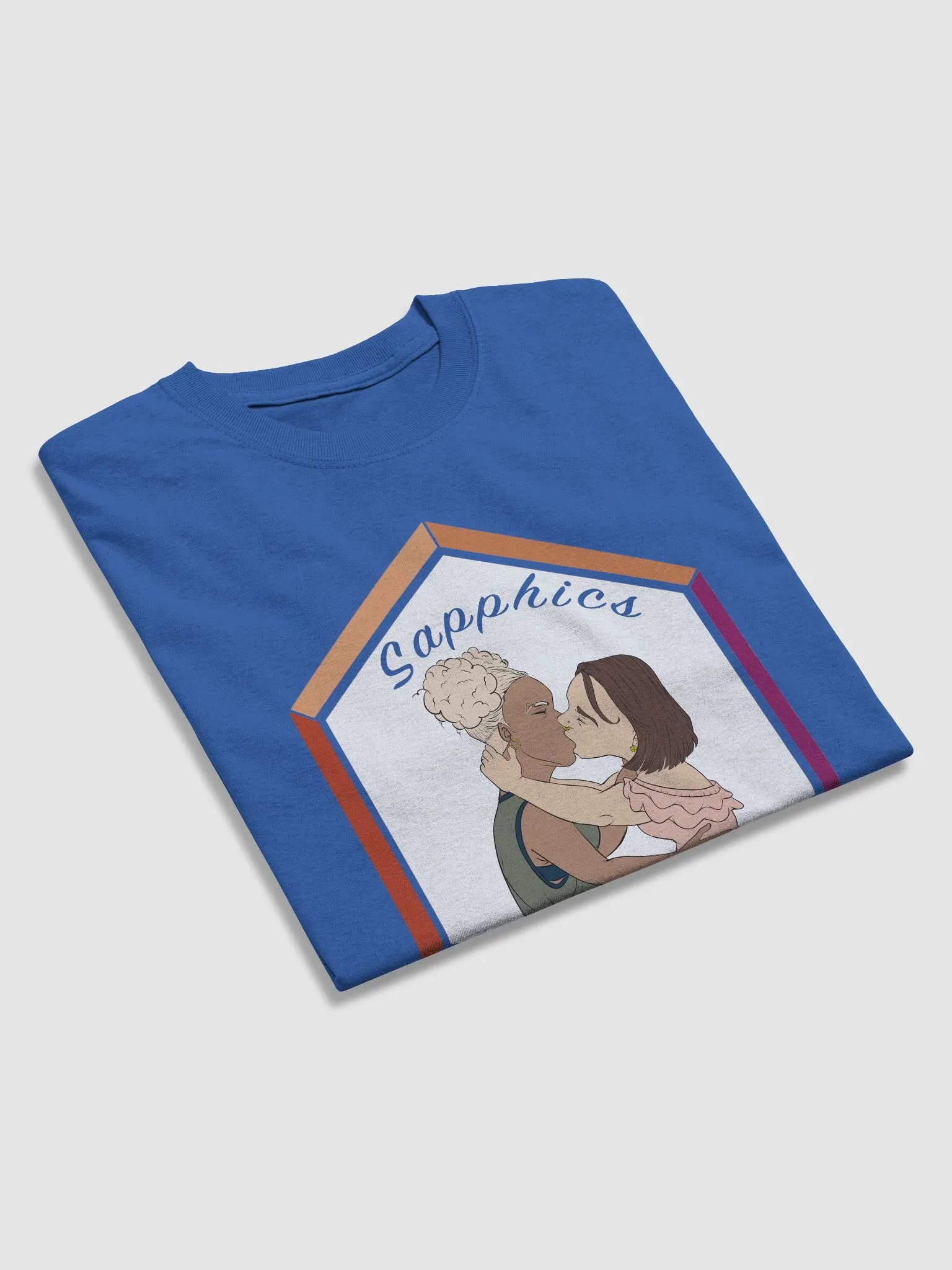 04 Sapphics Only Cotton Tee product image (25)