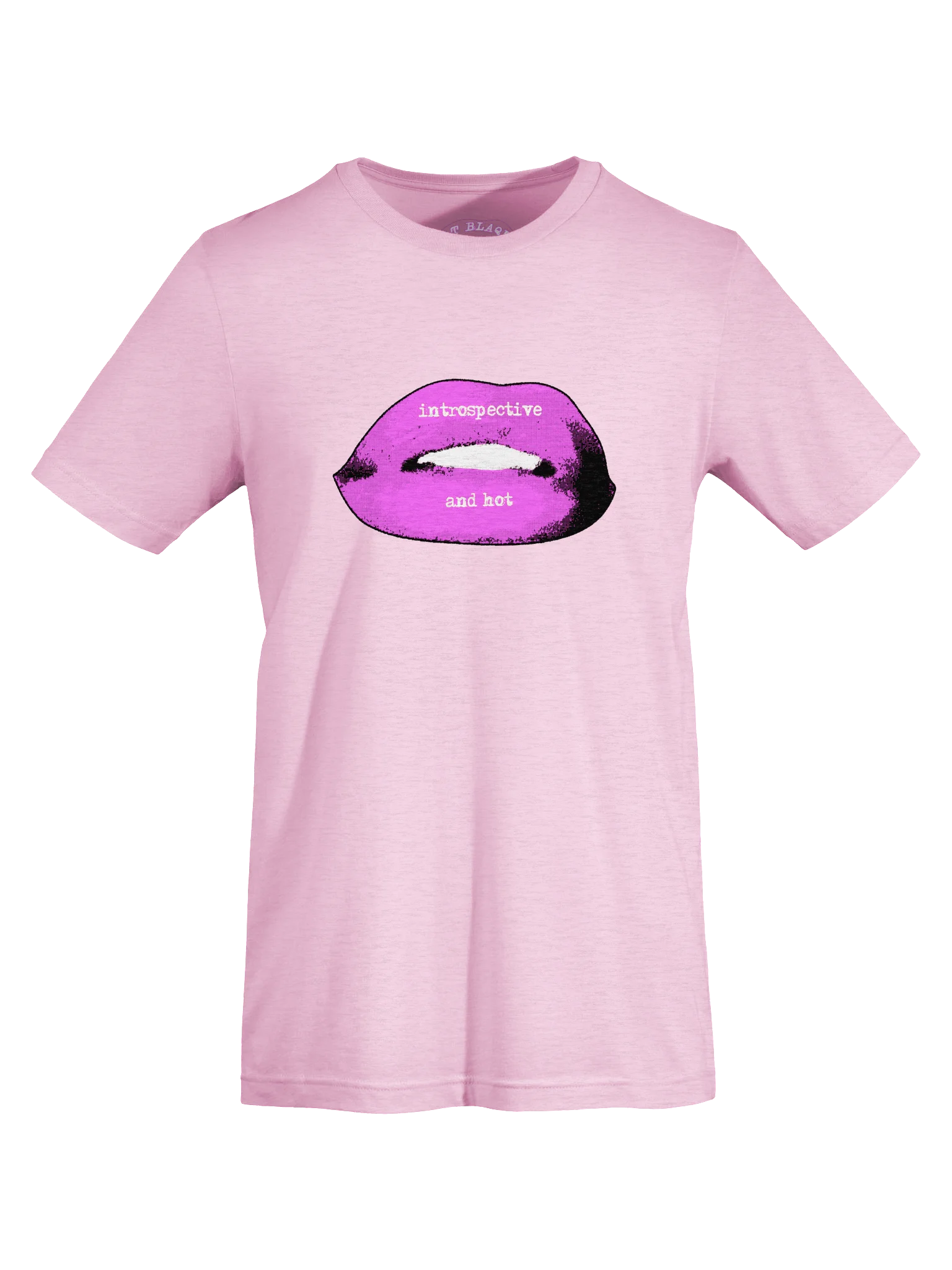 Pink and Lilac Hot and Introspective Lips Tee product image (5)