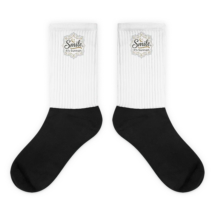 Smile it's Sunnah - Two Toned Socks product image (1)