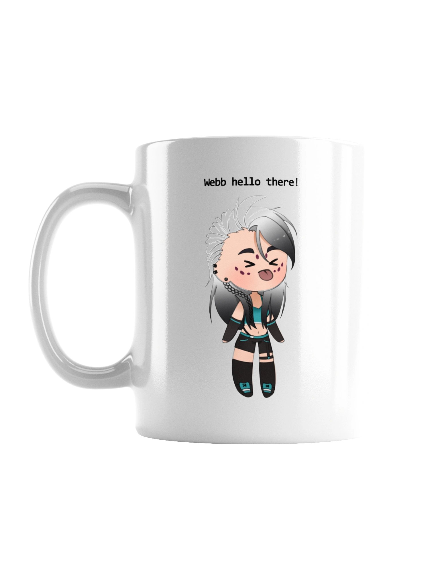 Syluette: "Webb hello there!" - Mug product image (1)