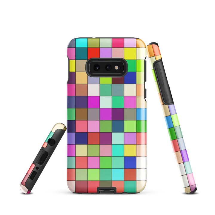 Colorful Squares - Tough Case for Samsung® product image (2)