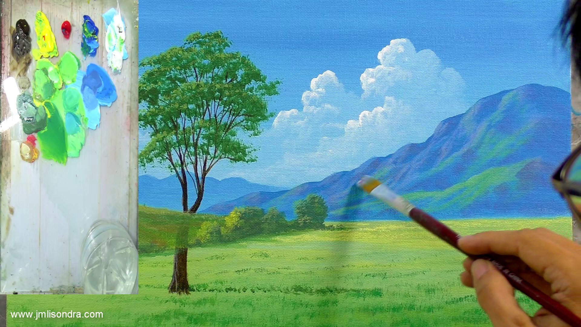 Online Course - Paint your First Landscape – The Ultimate Acrylic Guide for Beginners product image (5)