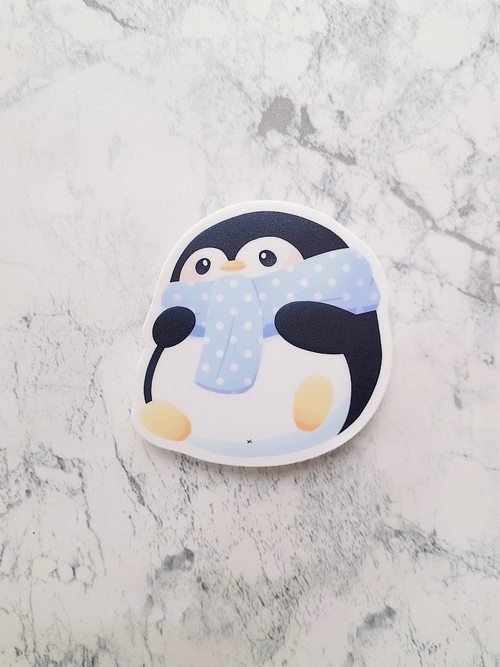 Cozy Penguin Sticker product image (1)