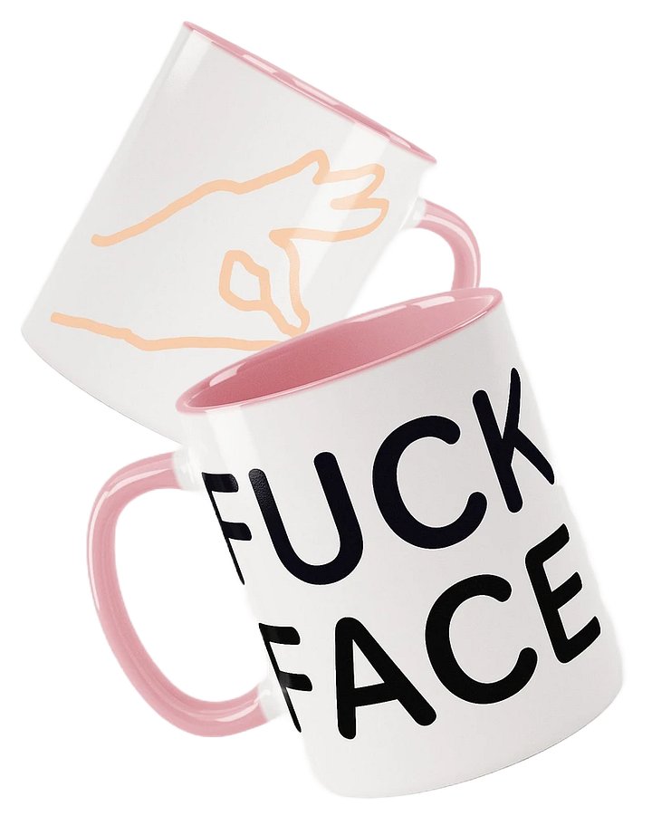 FUCKFACE Mug - Outline Edition product image (1)