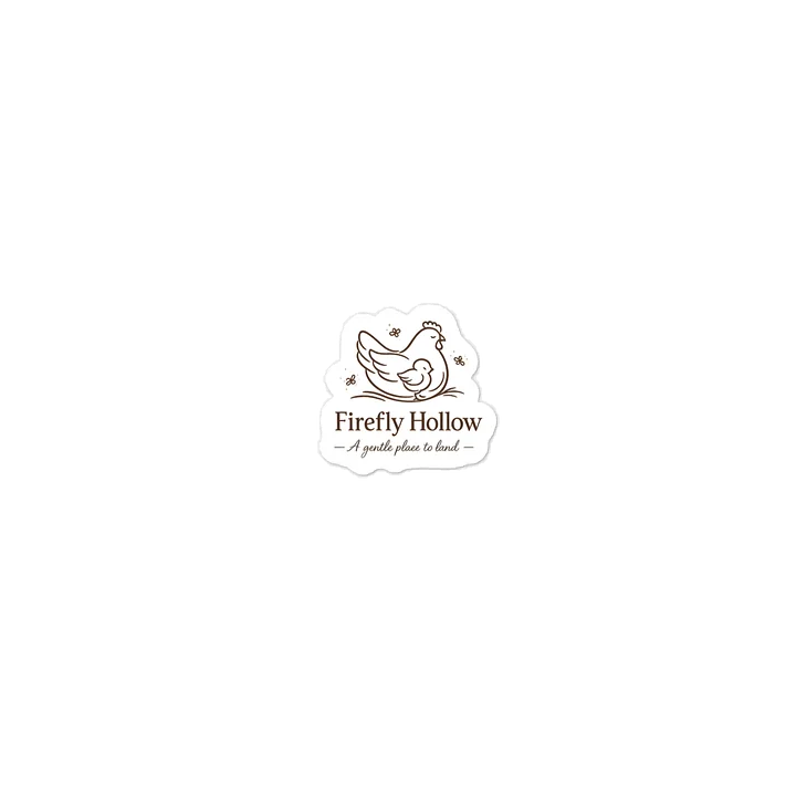 A gentle place to land sticker product image (2)