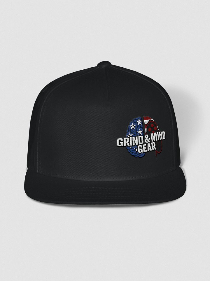 Grind And Mind Gear USA Logo Snapback Hat product image (1)