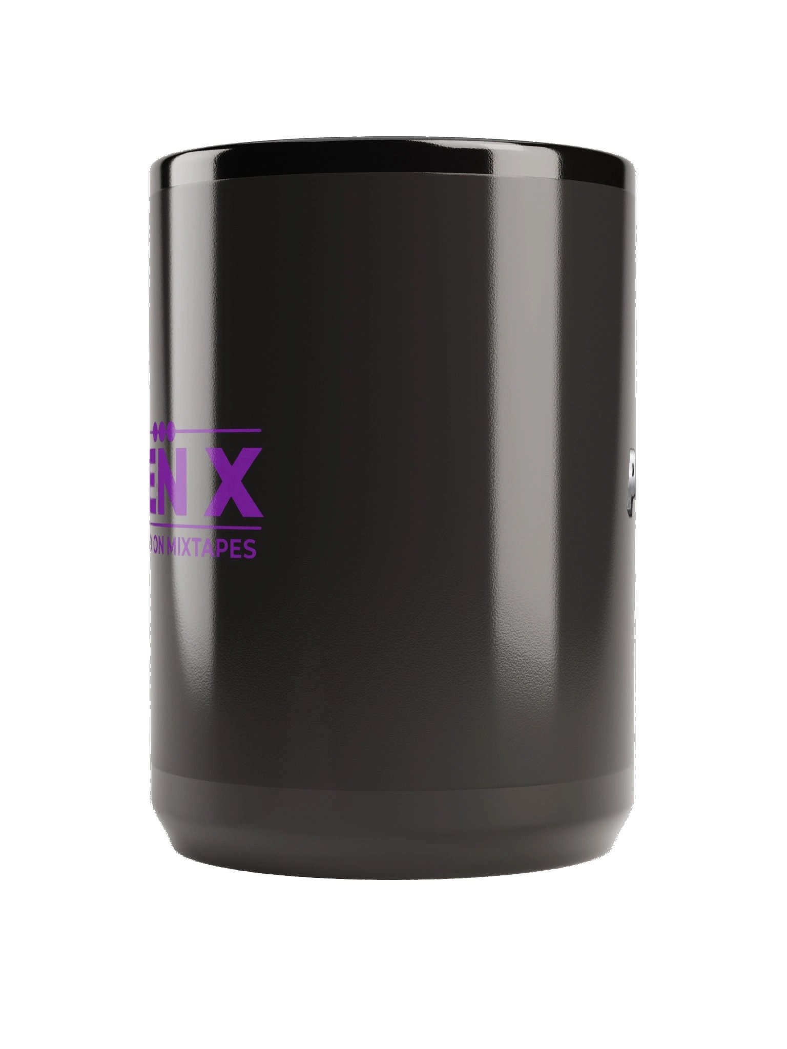 Generation X: Raised on Mixtapes | 15 oz Black Glossy Mug product image (2)