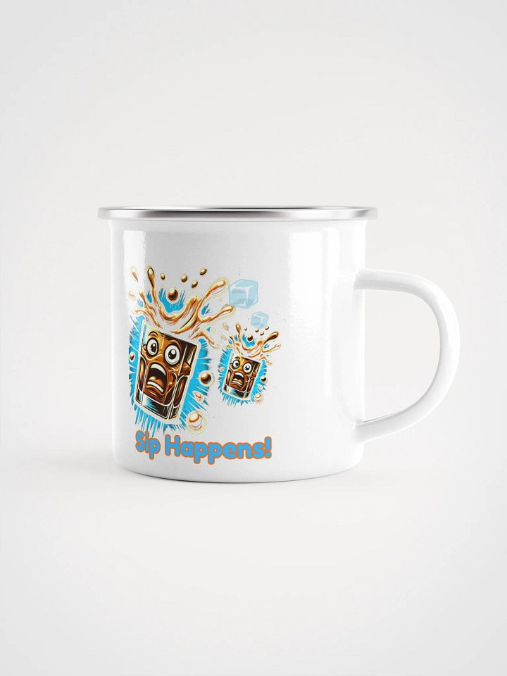 Cellar 8T Whisky - Sip Happens - Enamel Mug product image (1)