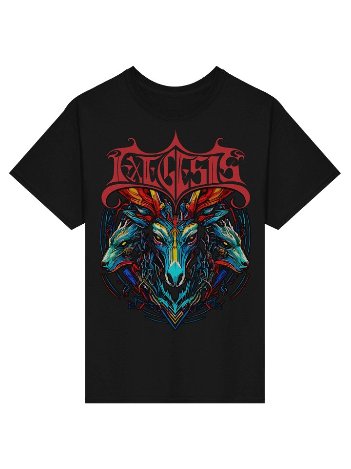 Mythical Tri-Wolf Fantasy T-Shirt product image (1)