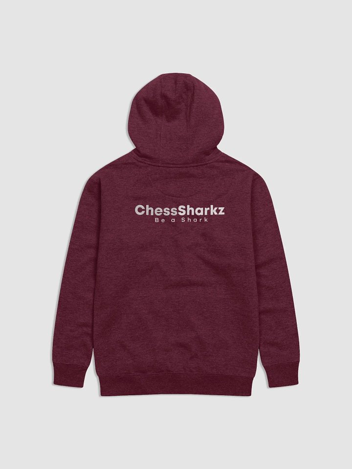 ChessSharkz Dynamic Maroon Hoodie product image (2)