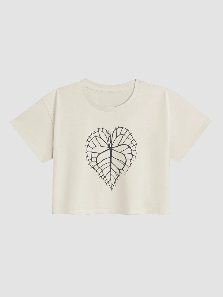 ANTHURIUM CLARINERVIUM SKELETON - Crop Top product image (1)