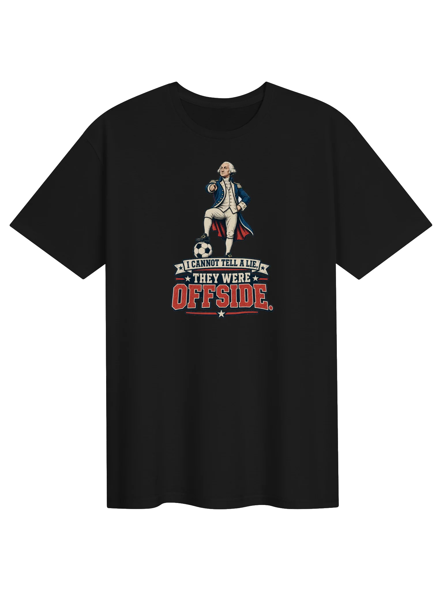 George Washington Offside Truth Soccer Tee product image (1)