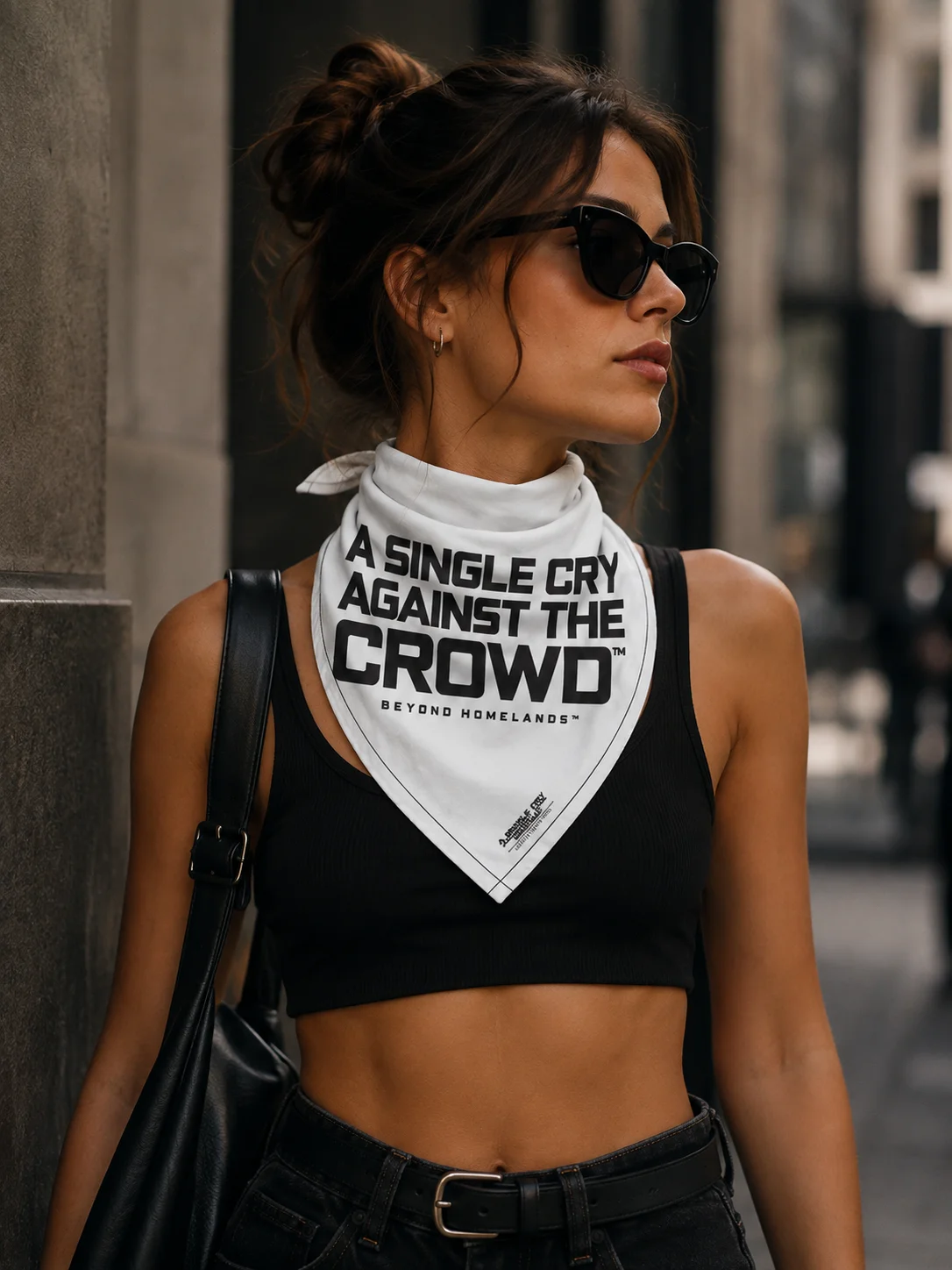 A Single Cry Against the Crowd™ — Statement Bandana product image (2)