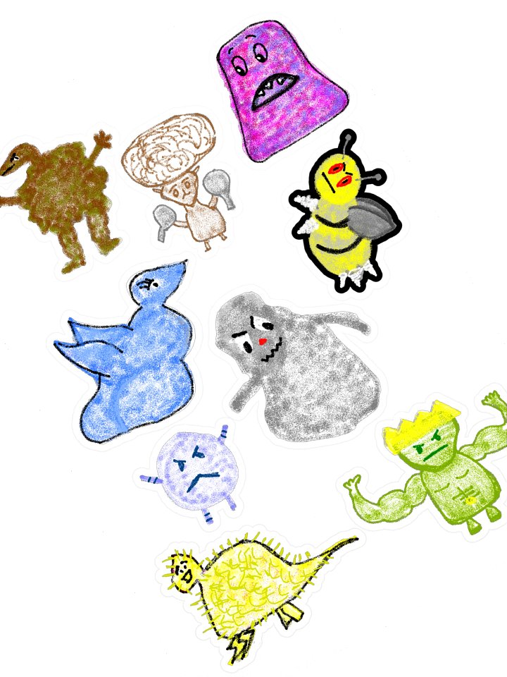 Draw That Pokémon! sticker medley product image (1)