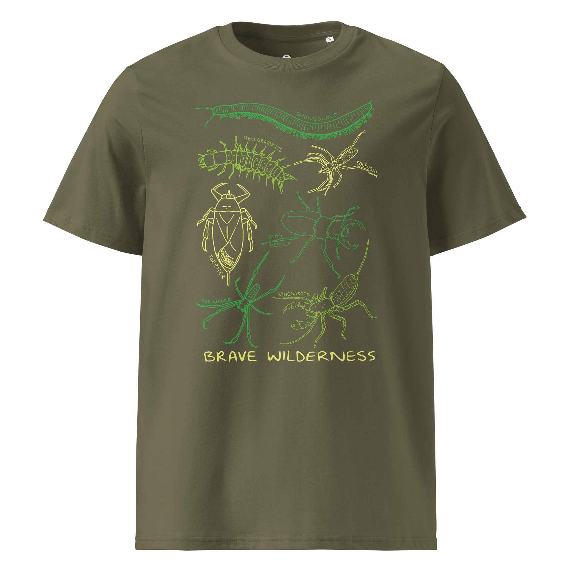 Creepy Crawlies Organic Unisex T-Shirt product image (25)