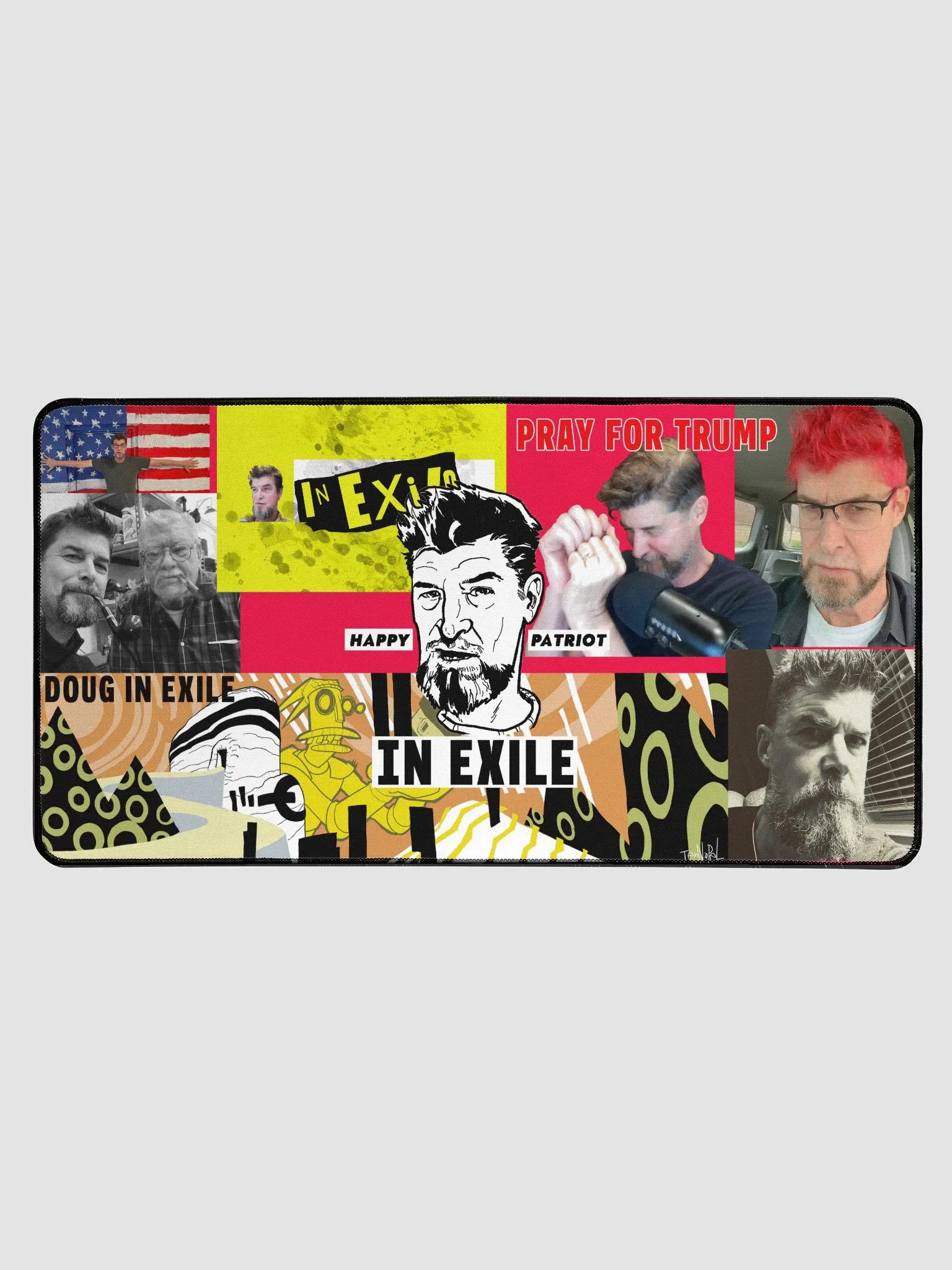 In Exile Large Computer Desk Mat product image (1)