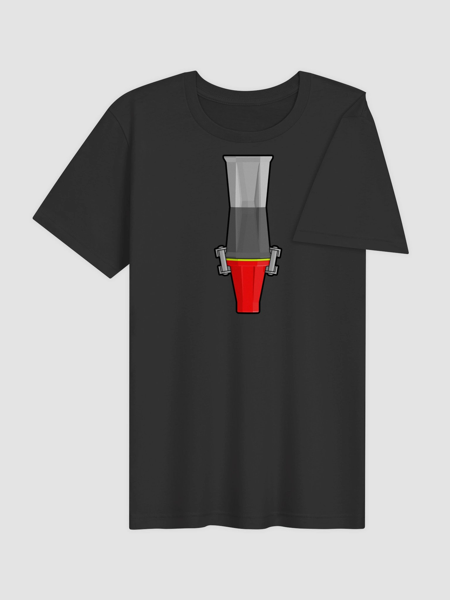 Pin Cup Claw Stack T-Shirt Red product image (4)