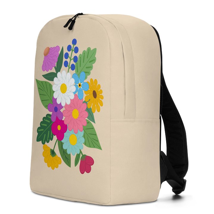 Floral Yarn Backpack product image (2)