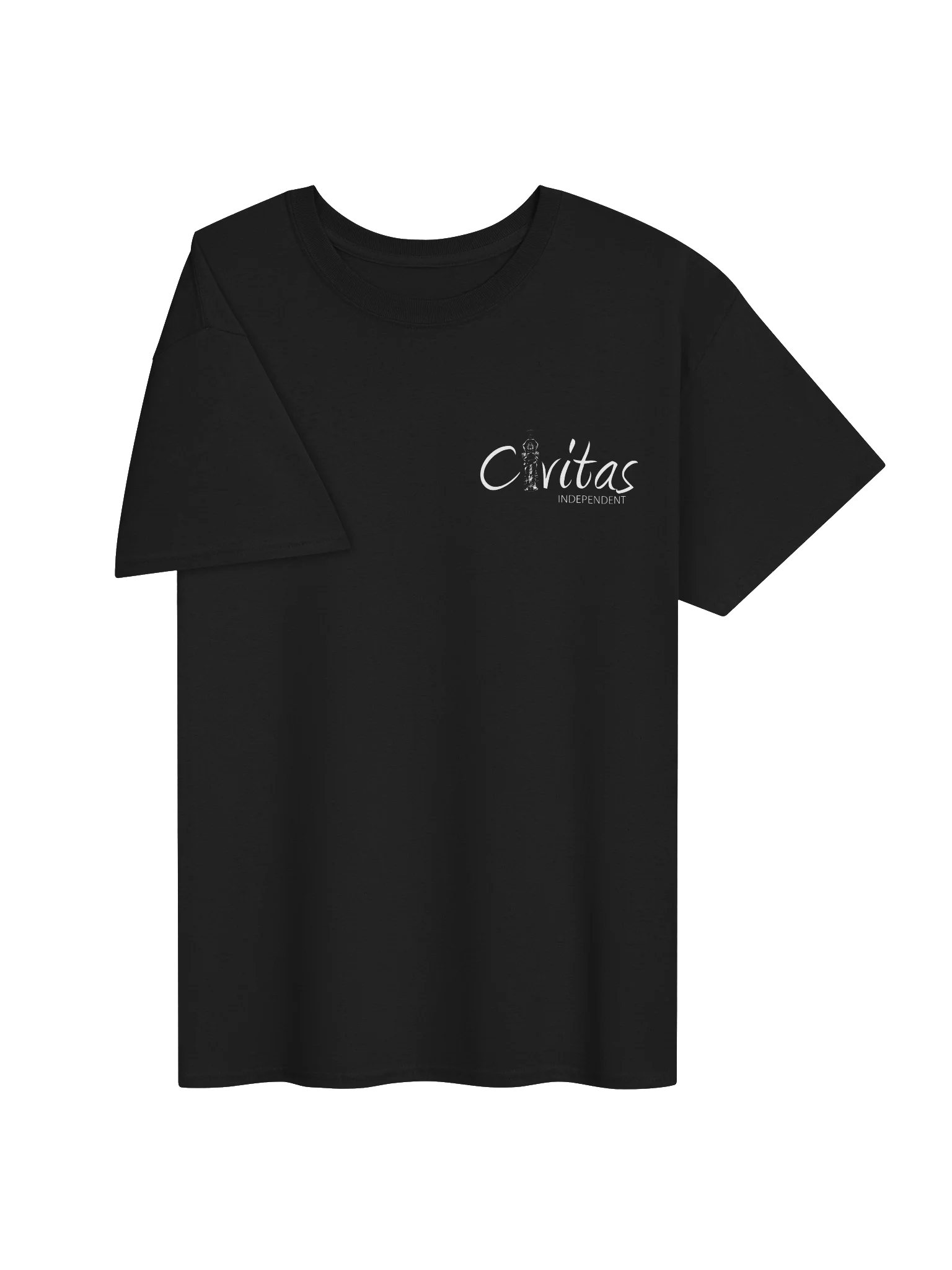 Statue Logo T-Shirt (White Logo) product image (3)
