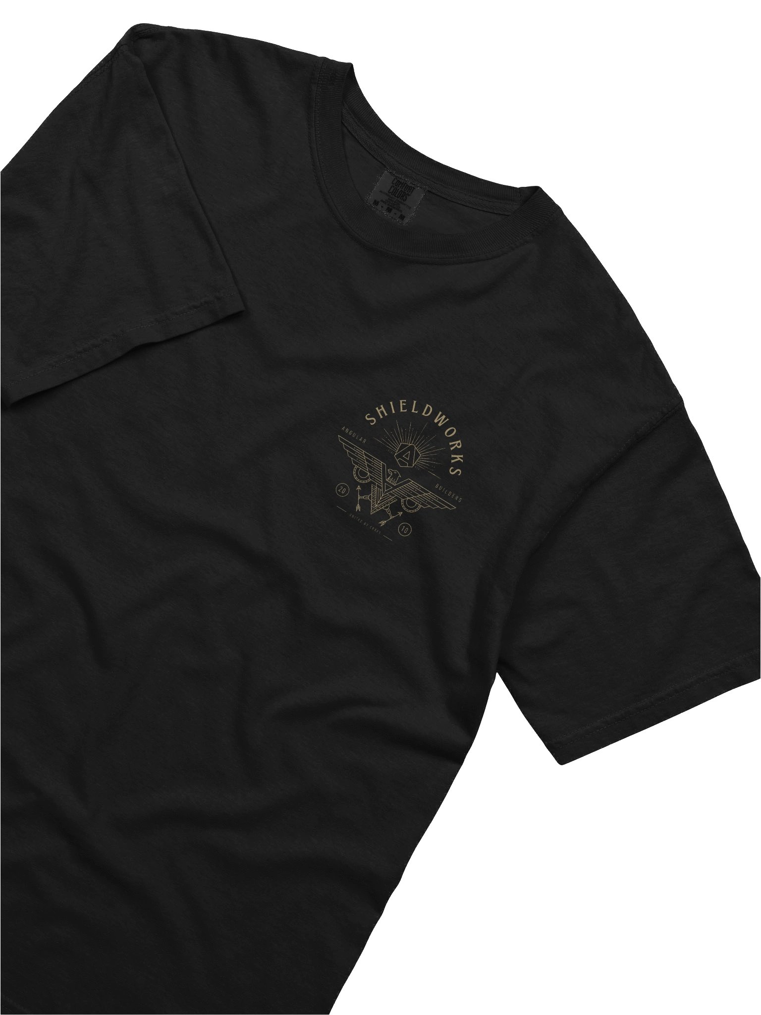 Shieldworks Angular Builders Local #201 “United by Craft” Heavyweight Tee product image (6)