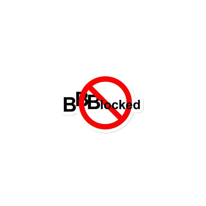 BBBlocked Magnet product image (1)