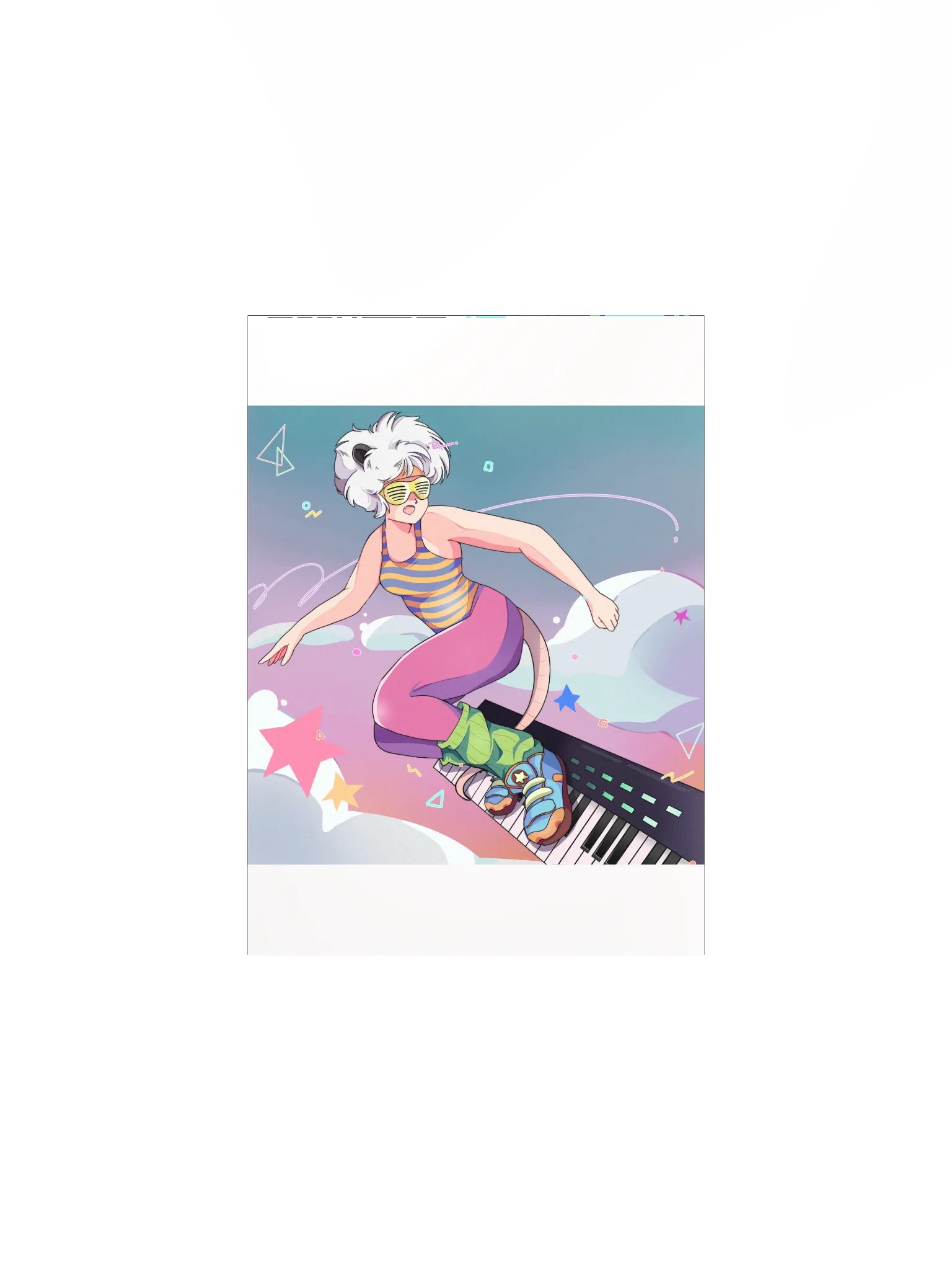 Radish IV: Digital Frontier Album Art Print (unframed) product image (1)