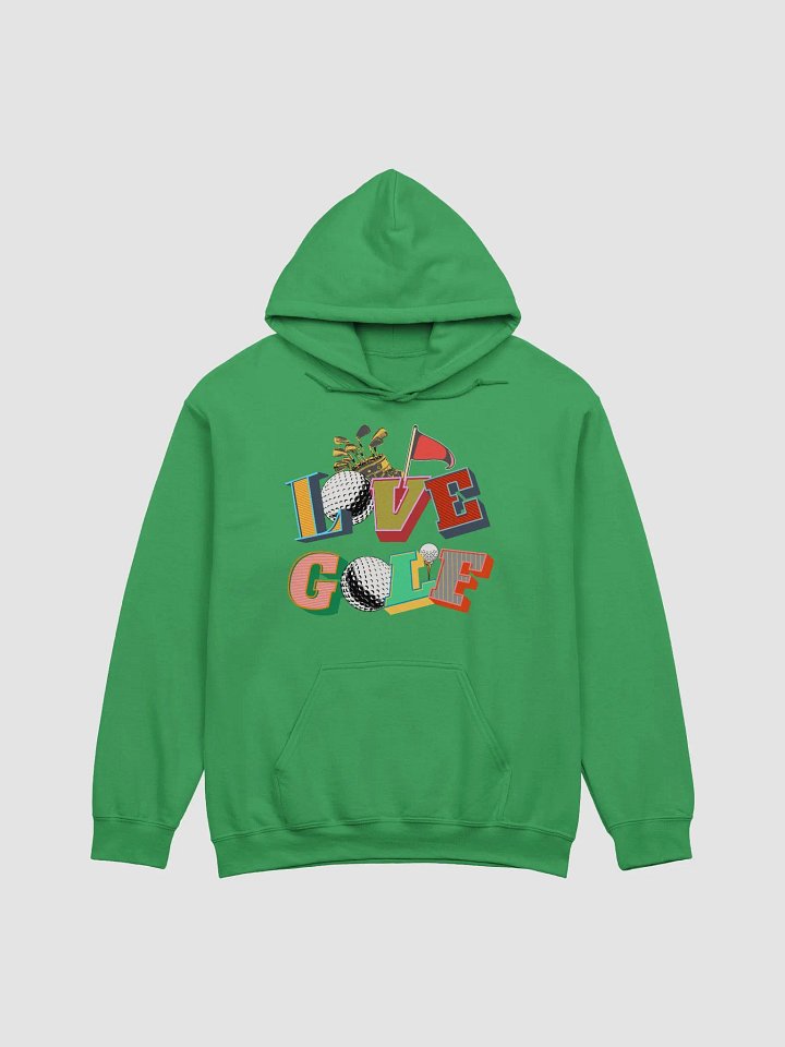 Love Golf Block Letter Playful Hoodie product image (7)