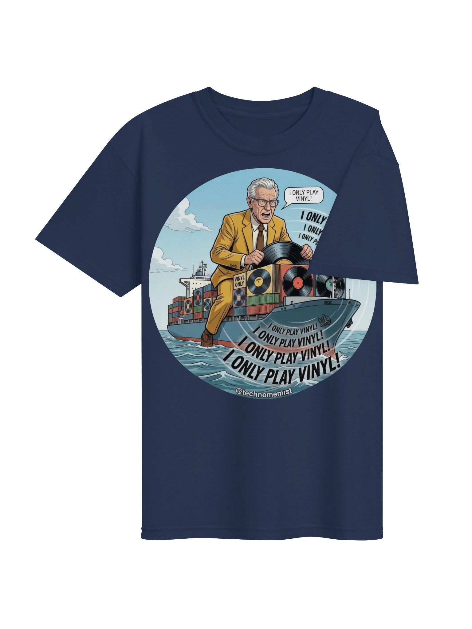 I Only Play Vinyl! Shirt product image (5)