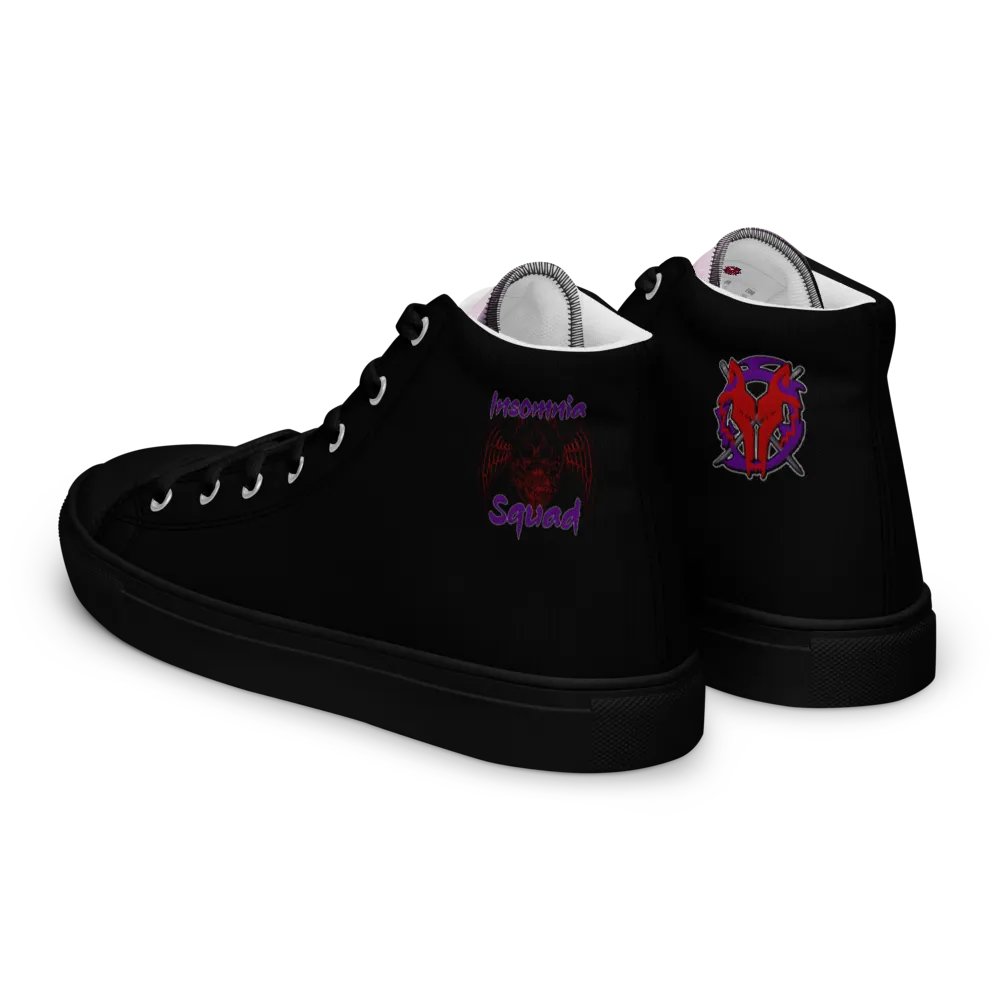 Men's Black Insomnia Squad Canvas Hi-Tops product image (6)