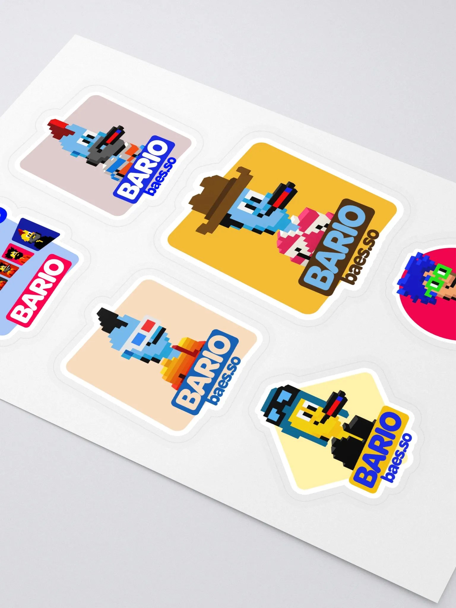 Bario Punks Stickers product image (2)