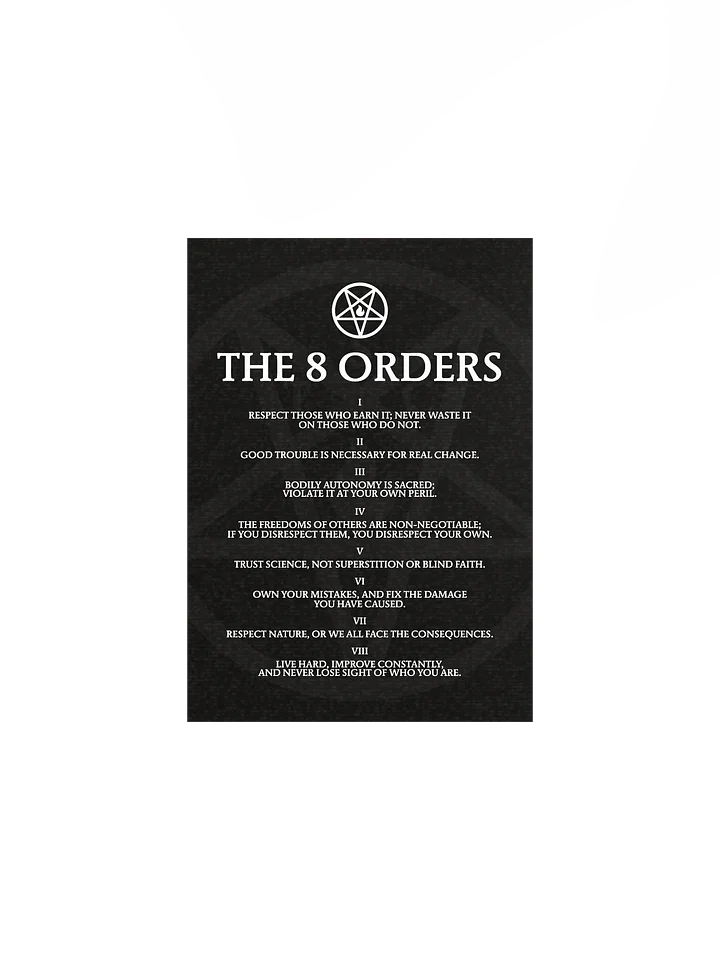 The 8 Orders - Poster product image (2)
