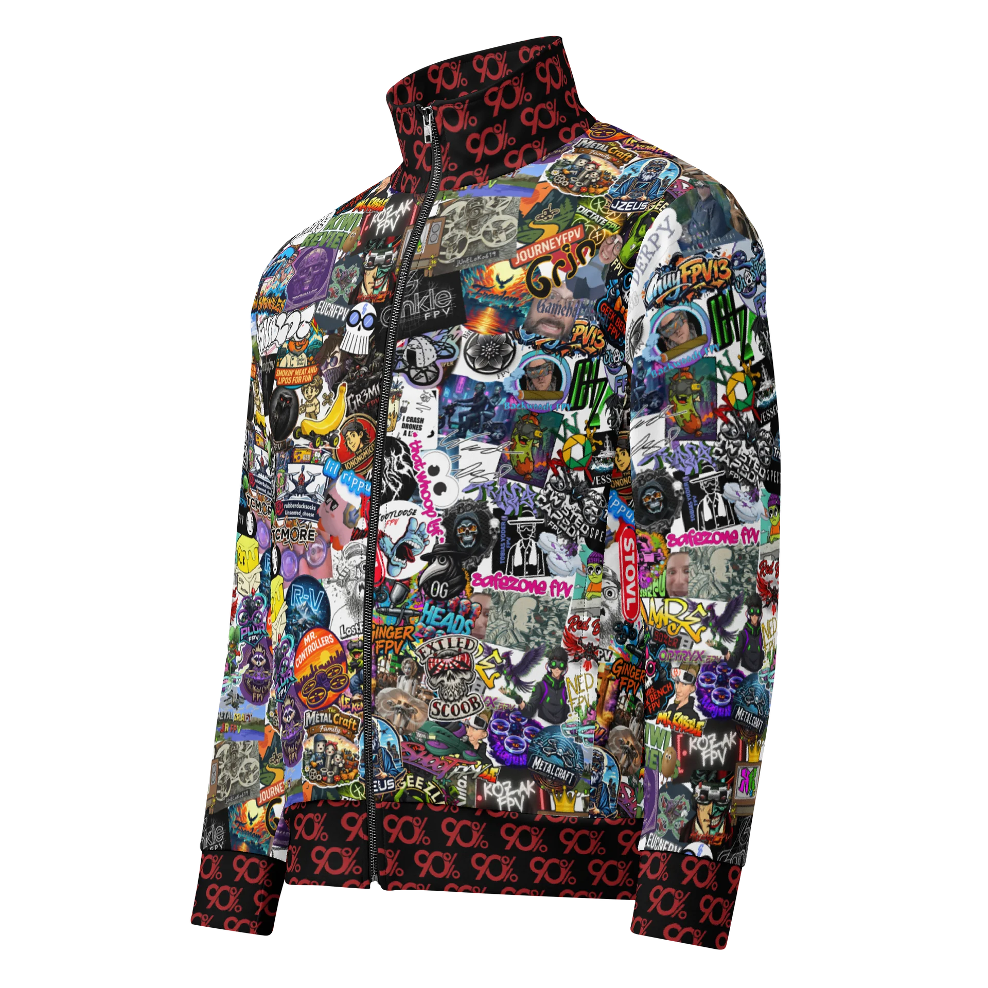 2026 Sticker Bomb Zip-up product image (1)