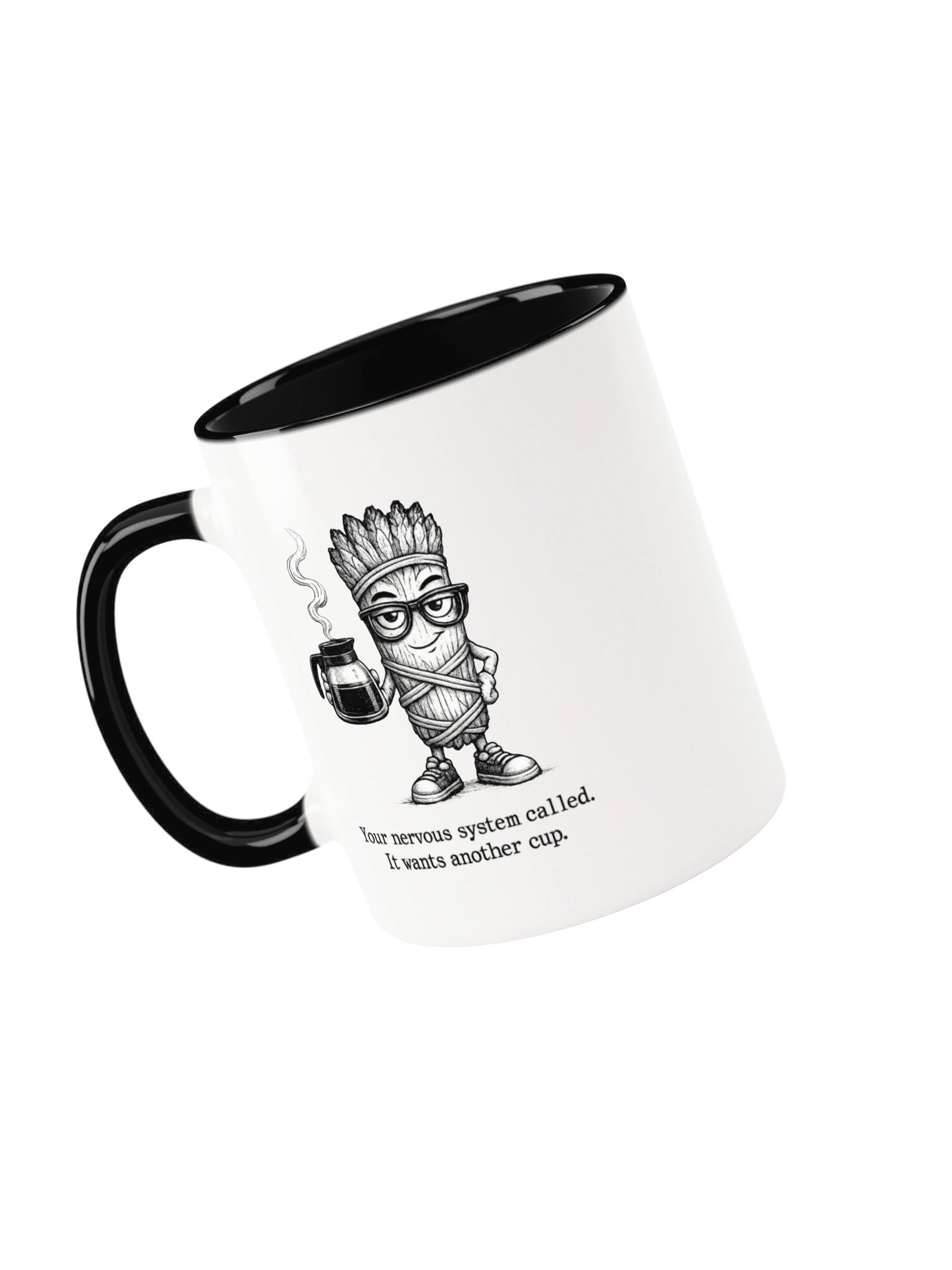 Smudgy the Sage - Your Nervous System Called Coffee Mug product image (48)