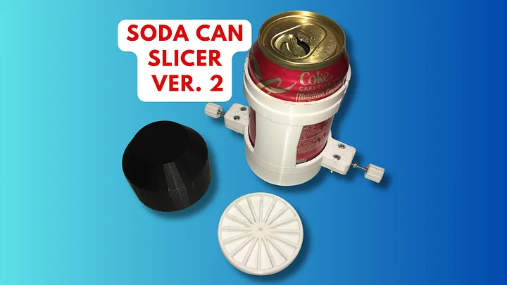 3D Printed Dual Bladed Soda Can Cutting Tool VERSION 2.0 - ASSEMBLED product image (1)