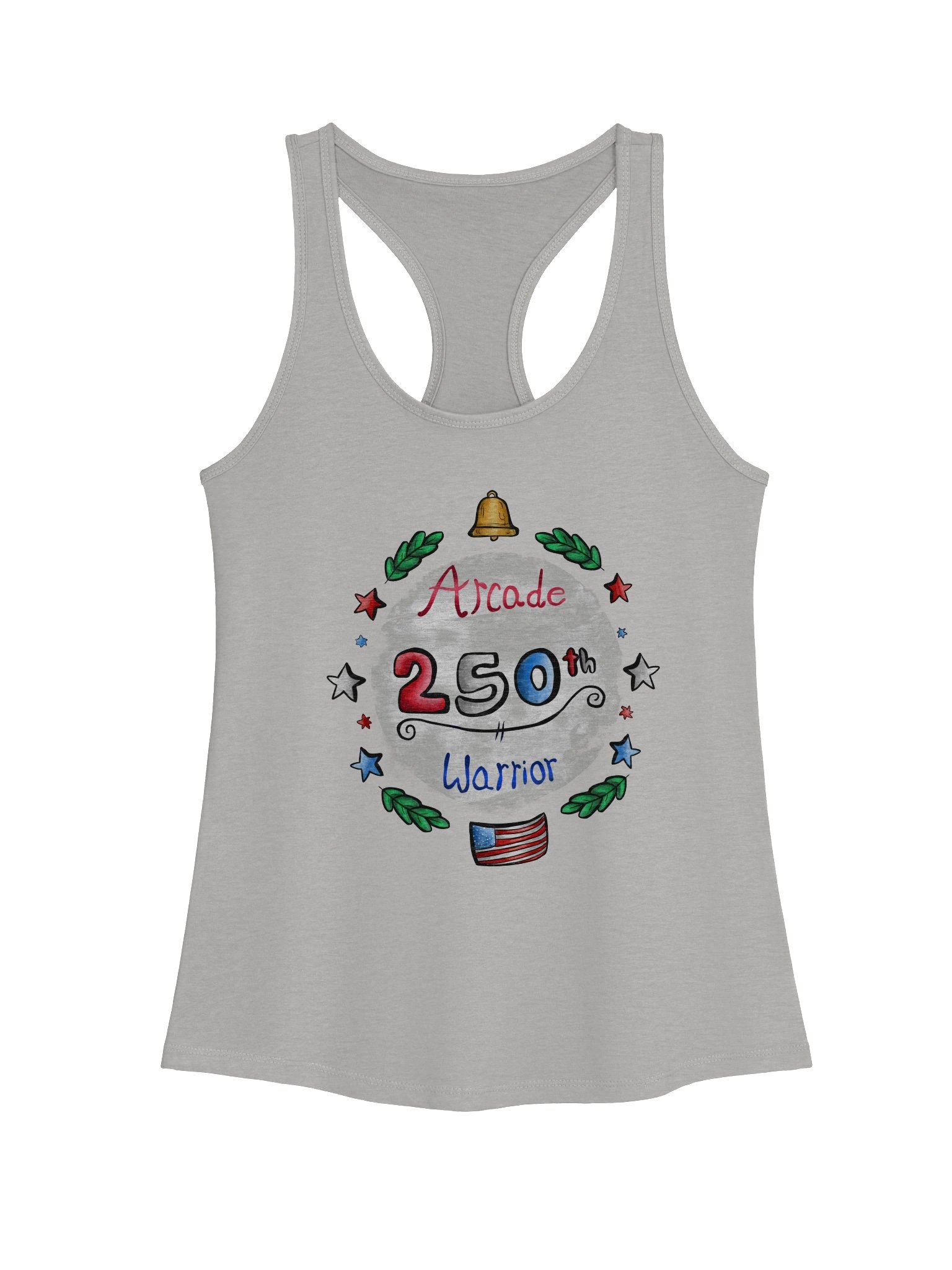 Arcade Warrior America 250 Women's Tank Top product image (1)