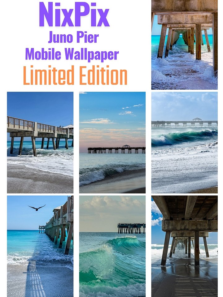 NixPix Juno Pier Limited Edition Mobile Wallpaper Pack product image (1)