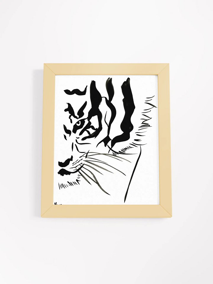 Face Of The Tiger Framed Print product image (1)
