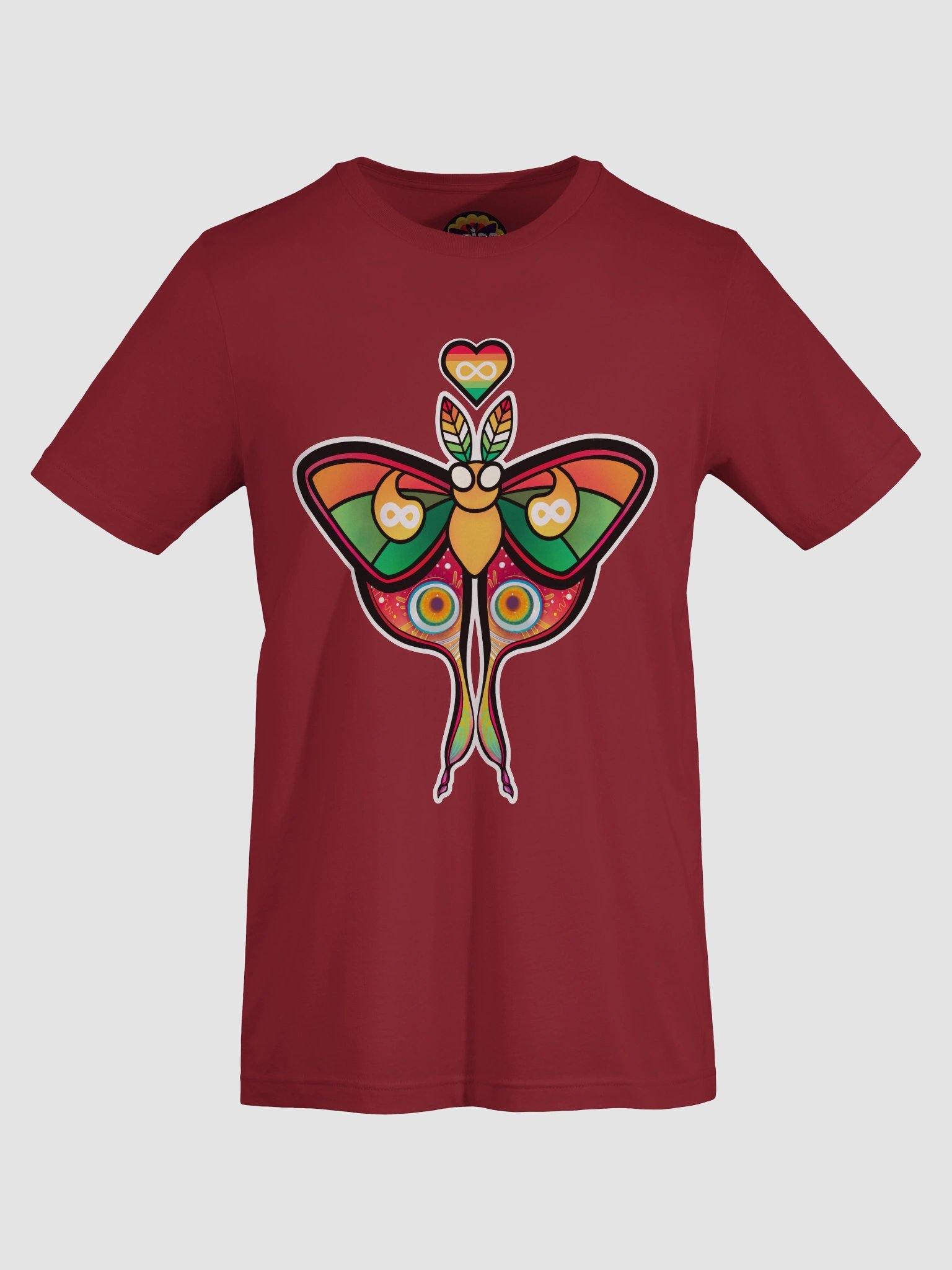 № 12 | AUTISTIC PRIDE MOTH | GRAPHIC TEE | T-SHIRT product image (5)